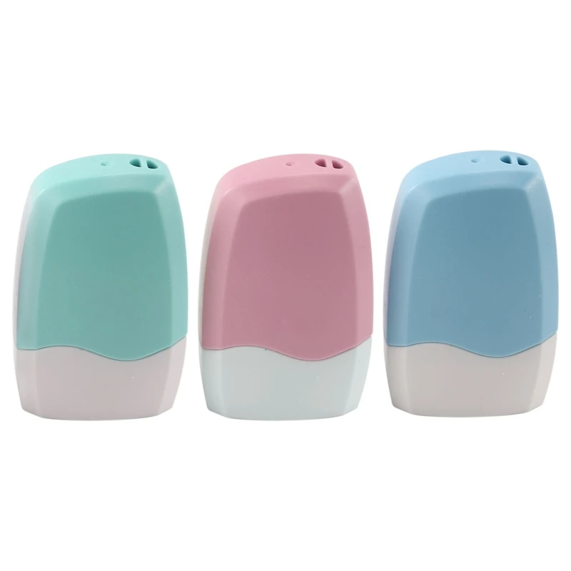 

3 упаковки штамп для предотвращения кражи личных данных, защитный ролик для личных данных, широкая вращающаяся фотобумага (синий, зеленый, р...