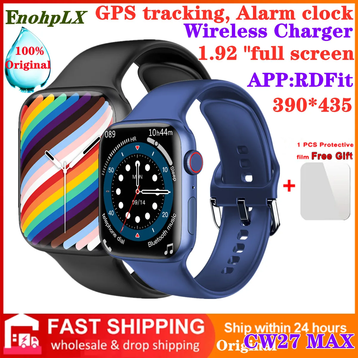 

2022 New Original CW27 MAX Smart Watch 1.92 Inch Bluetooth Calling NFC Heart Rate Smart Watch Men Ladies PK Huawei xiaomi Watch