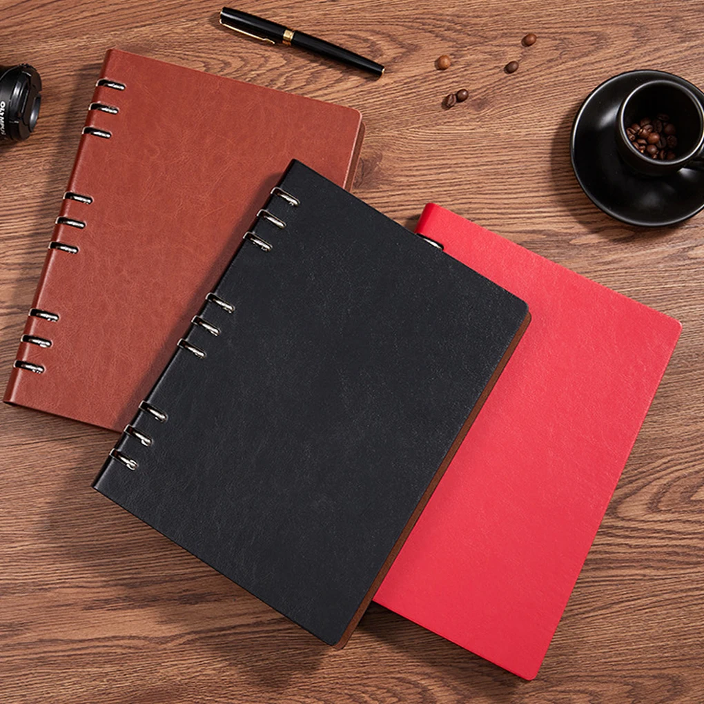 

Блокнот B5 со съемной спиральной обложкой, ручная роспись, альбом для скетчей, офисный и школьный подарок, красный