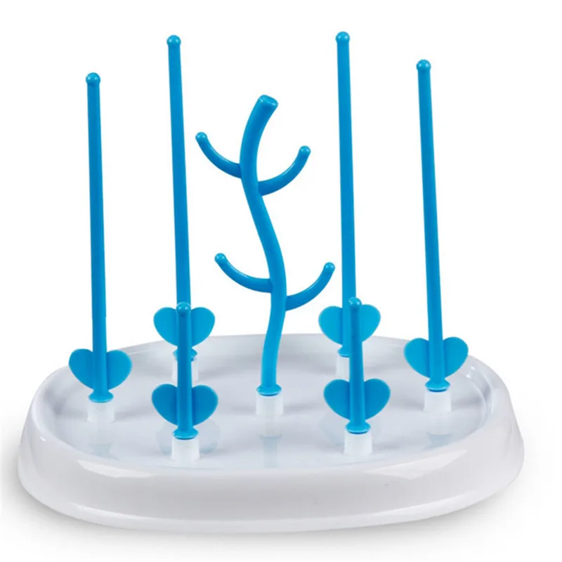 

Baby Bottle Dryer Rack simple tree shape Cleaning Drying Rack Shelf Kitchen Feeding Holder Tools