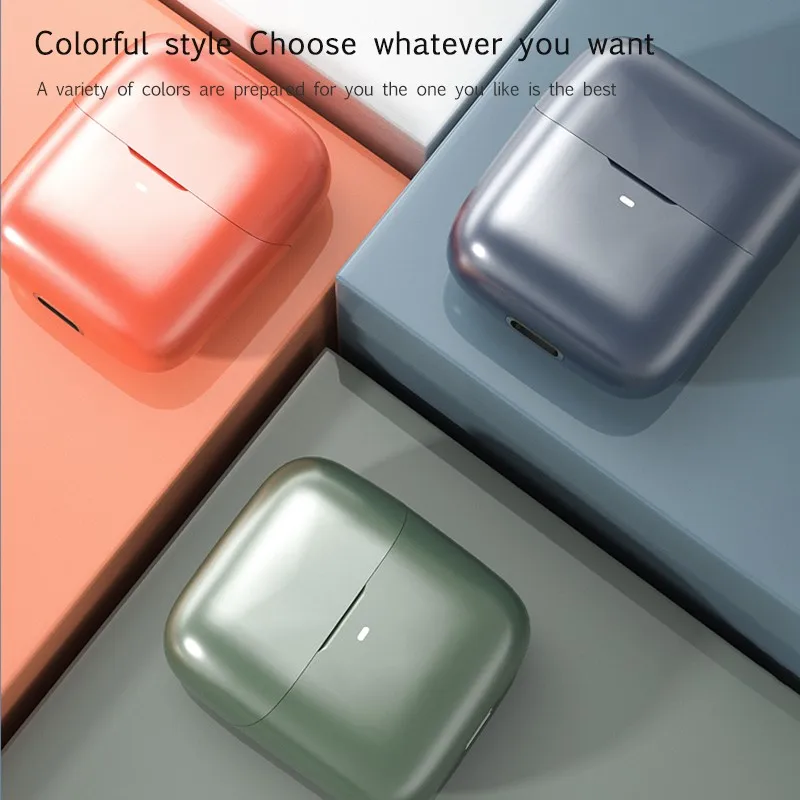 

J58 TWS The New Wireless Earphones Bluetooth 5.0 Headphones HDCall HIFI Sound BassAutoMatchingMini Wireless Sports Headphones027