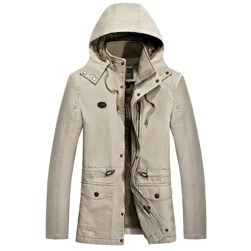 Куртка мужская флисовая с капюшоном на осень/зиму 2022 |