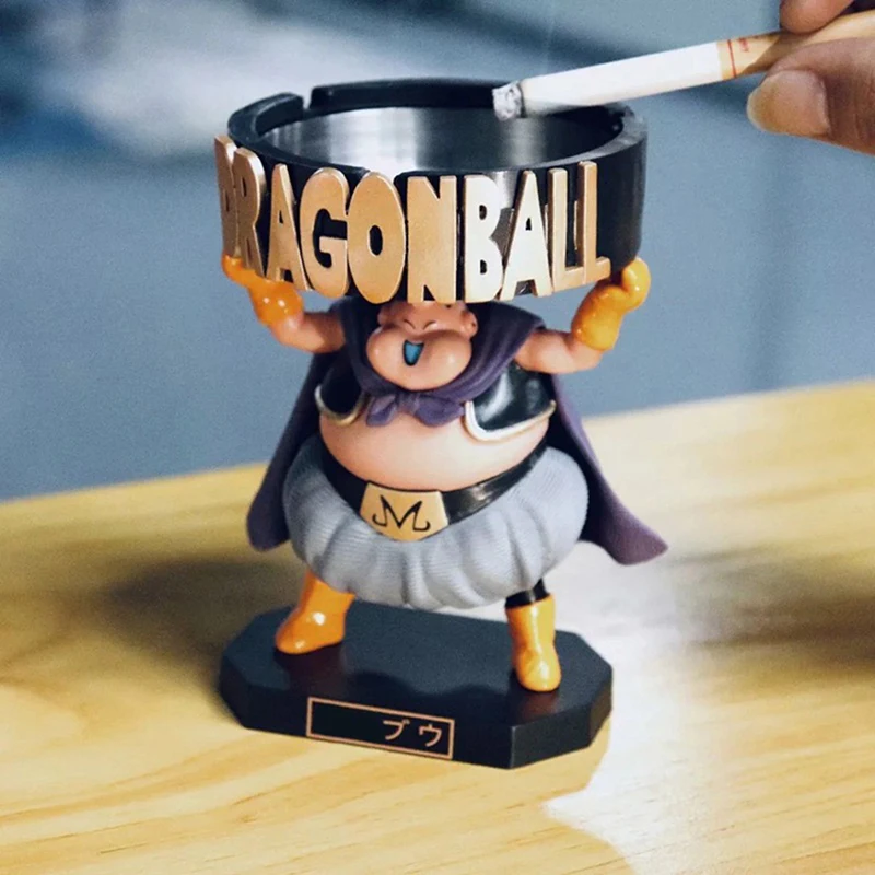 

Dragon Ball Z Son Majin Buu Broli ashtray Anime Action Figure Kid toy Cartoon Collection figures for halloween gift