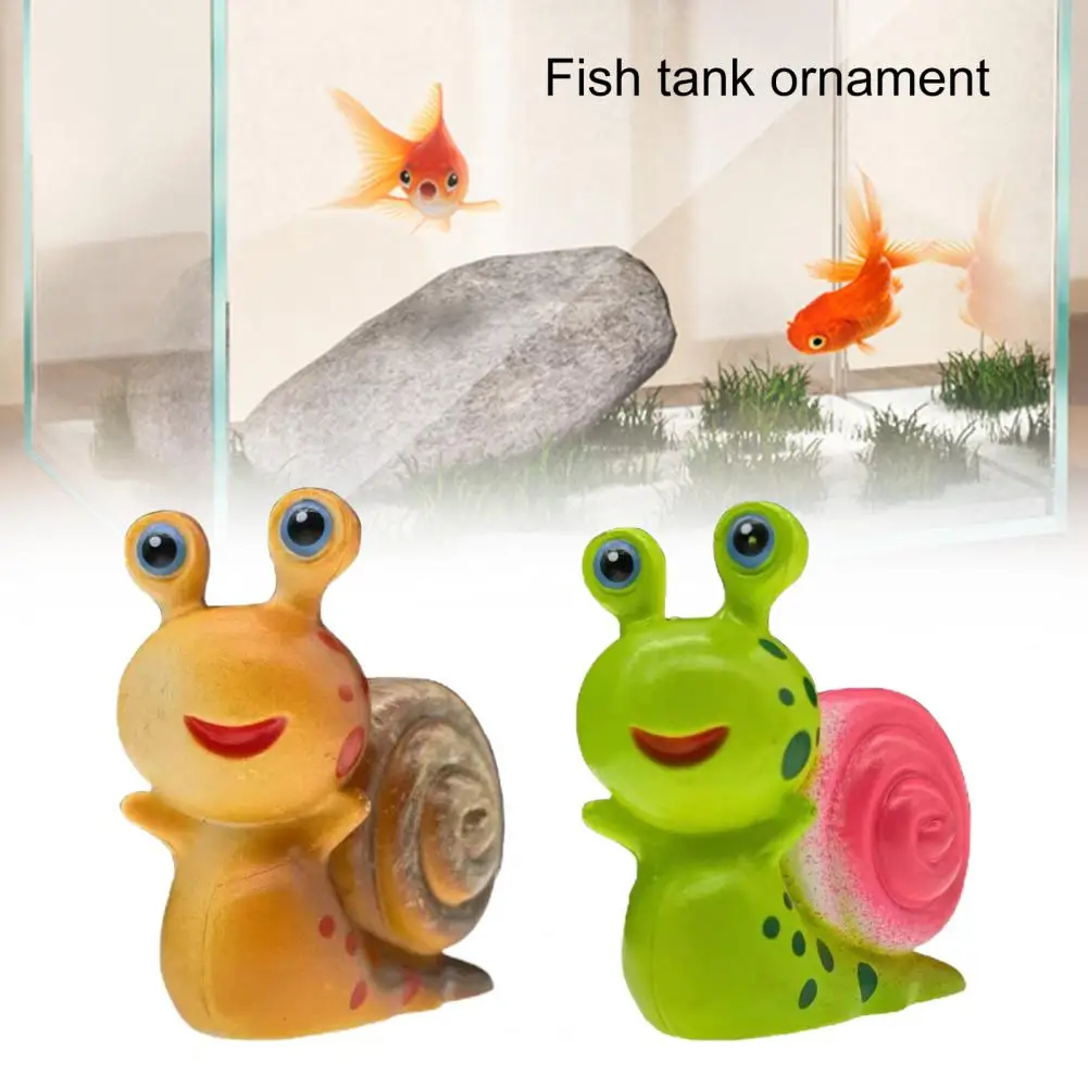 

Snail Statue Long Lasting Anti-break PVC Animal Toy Table Desk Decoration Household Supplies Snail Ornament Snail Statue