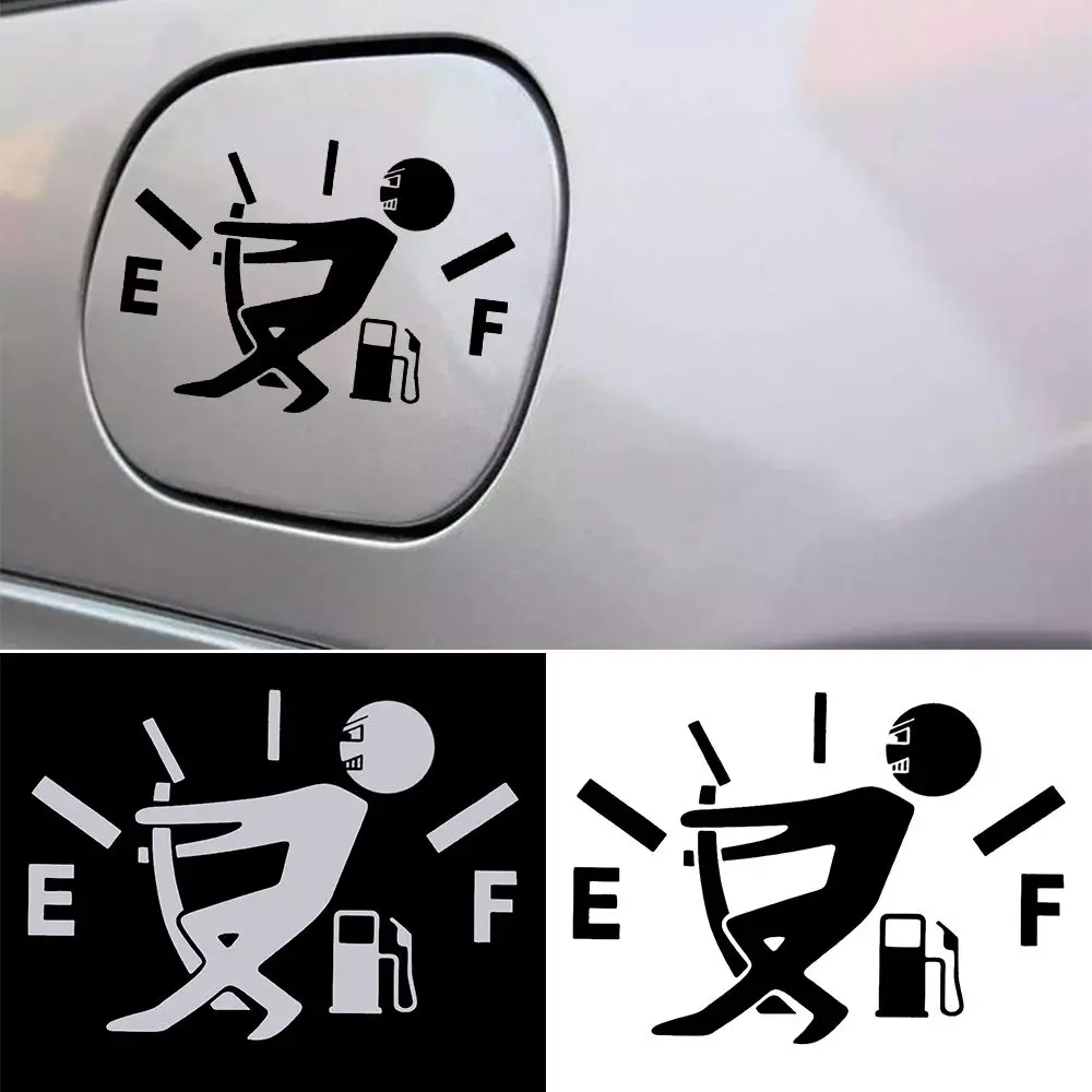 

Reflective Car Sticker Full Hella Flush Exterior Accessories 1 Pcs Car Sticker Pull Fuel Tank Cover Pointer Funny