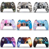 for ps5%c2%a0gamepad protective decal skin for ps5 accessories sticker cover case for playstation 5 controllers joystick