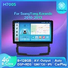 Автомагнитола TomoStrong, 4G + Wifi, Android 11, все в одном, для Sang Yong SsangYong Korando 2010-2013, GPS-навигация, видеоплеер, Carplay