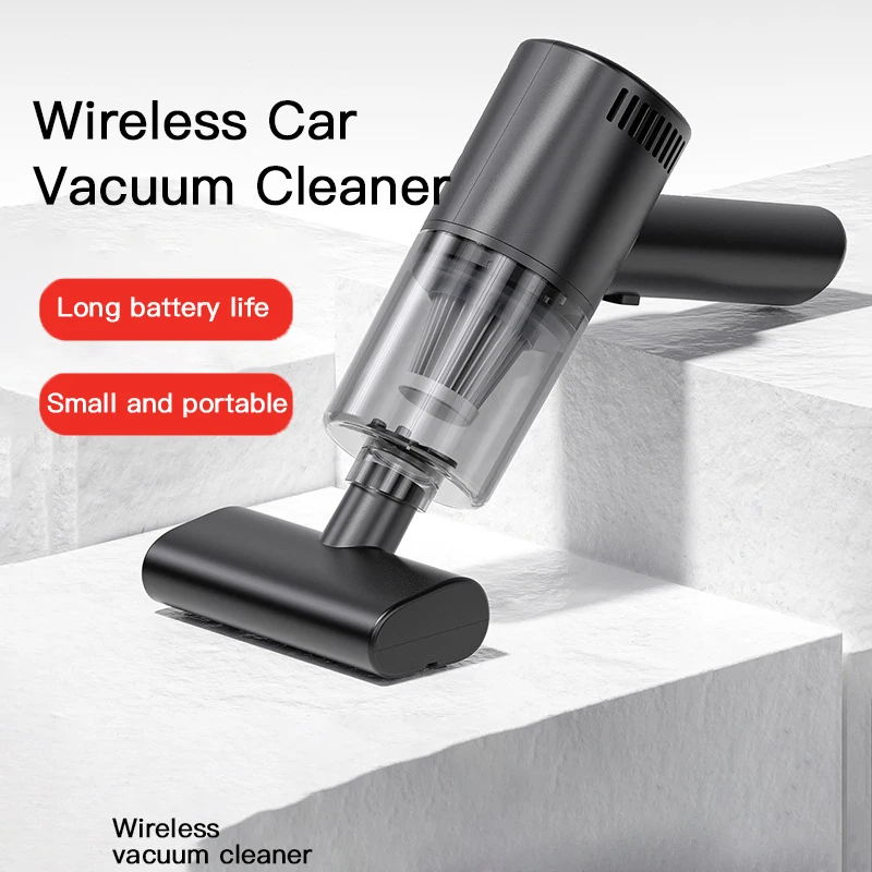 

USB Rechargeable Car Vacuum Cleaner 6000Pa 20W High Power Car Hoover Wireless Mini Vacuum Cleaner Work with Car or Home