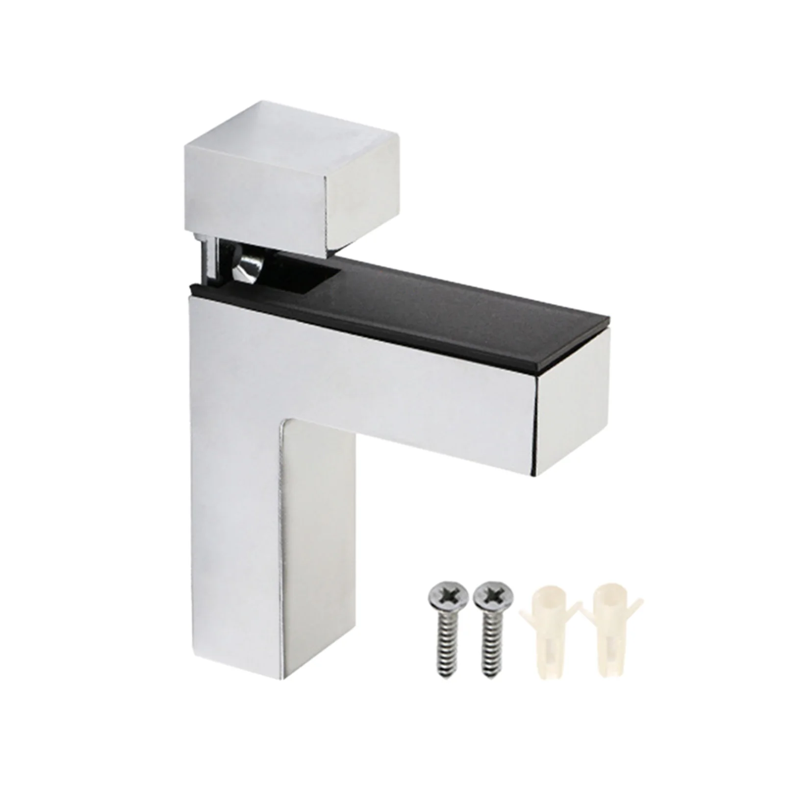 

Регулируемая опора, домашний настенный кронштейн для гостиной, гладкий зажим, держатель полки, аксессуары из цинкового сплава