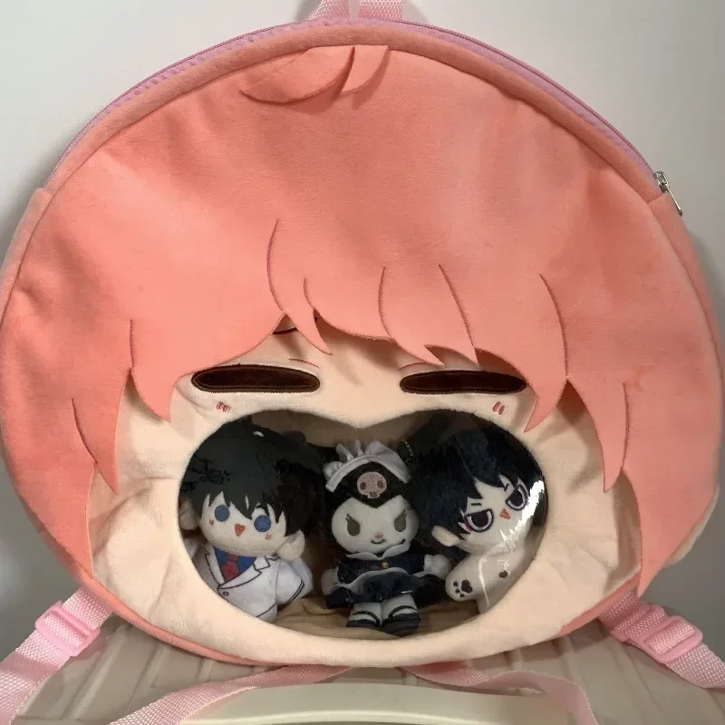 Прозрачный плюшевый рюкзак для косплея Itsuki Shu в стиле аниме студенческий на