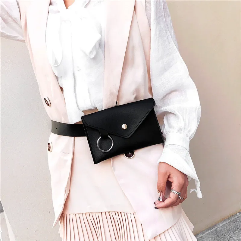 

Fashion New Women Waist Pack Femal Belt Bag Phone Pouch Bags Women Envelope Bags Fanny Pack