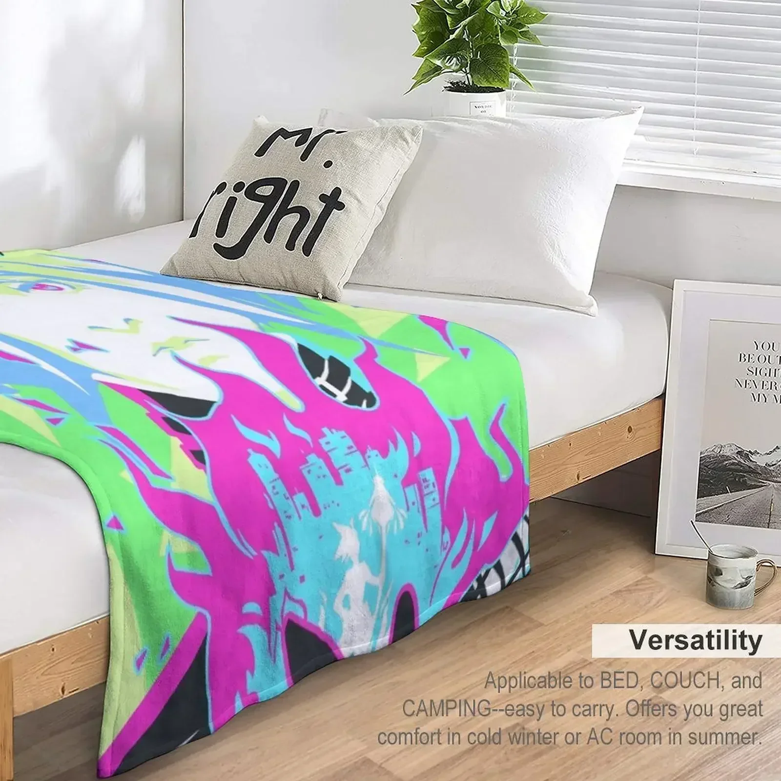 Одеяло Promare на Хэллоуин кровать среда диваны одеяла