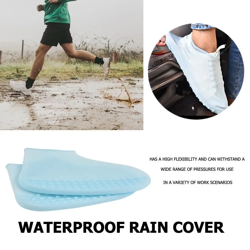 

Силиконовый пригодный для переработки, нескользящий, моющийся чехол унисекс для обуви, водонепроницаемый, непромокаемый, необходимый для и...