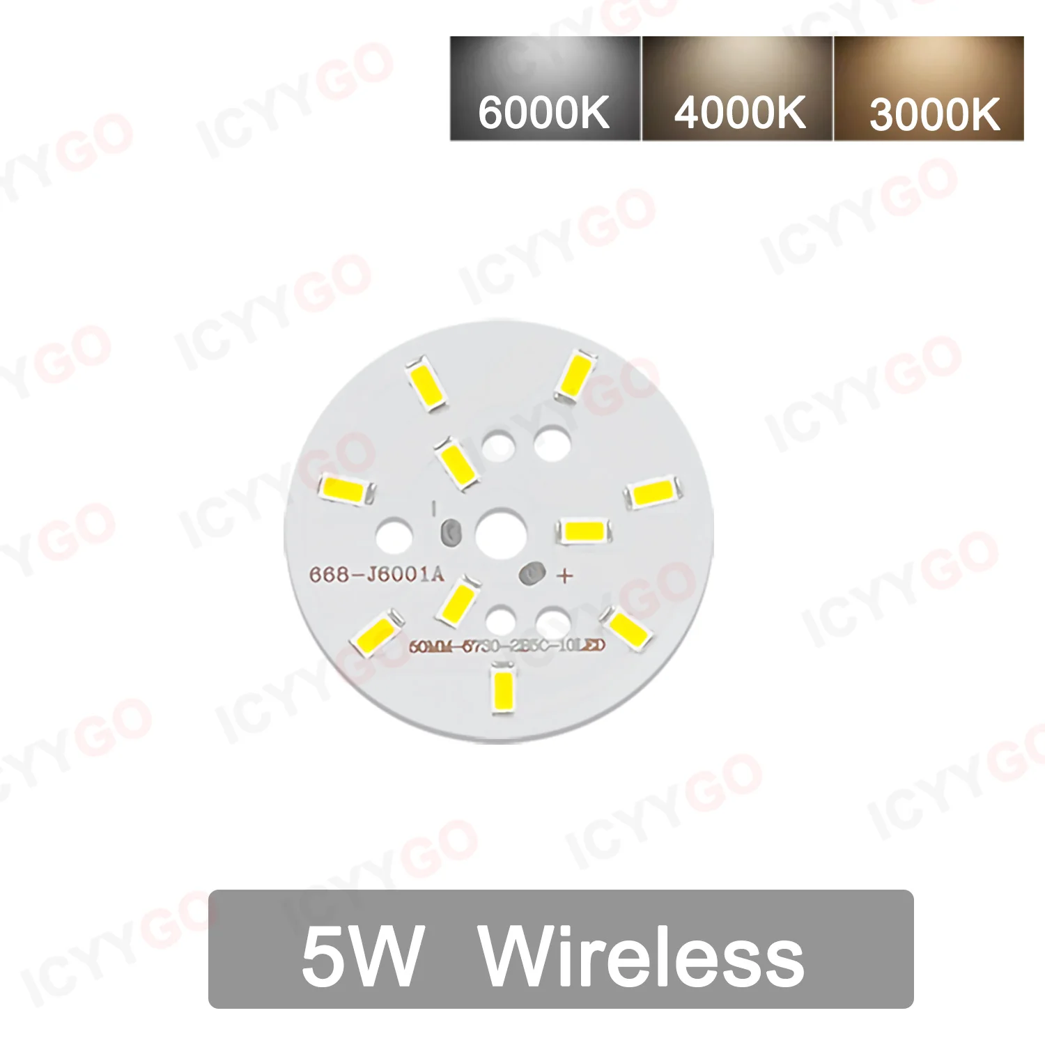 Флуоресцентная лампа 5 Вт диаметр 40 мм 50 10 шт