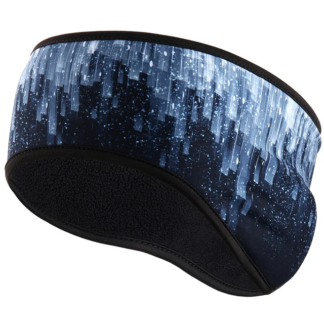 

Winter Keep Warm Sweat Hair Bands Sports Running Yoga Cycling Gym Sweatband Men Forehead Ear Protection Headband Safety Bandage