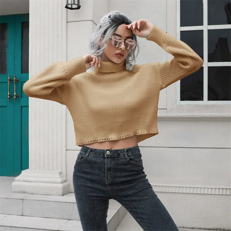 

ILARES Thick Sweaters Pullover Y2k Clothes Women Sweater Tops Korean Fashion Vintage Long Sleeve Top 2022 Women's Winter Jumpers