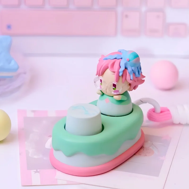 Фото В наличии S Acesang, оригинальная Alien Stage Baby Series, механическая колпачок для ключей, слепая коробка для мальчиков, игровая периферия, украшение для клавиатуры, игрушки №2