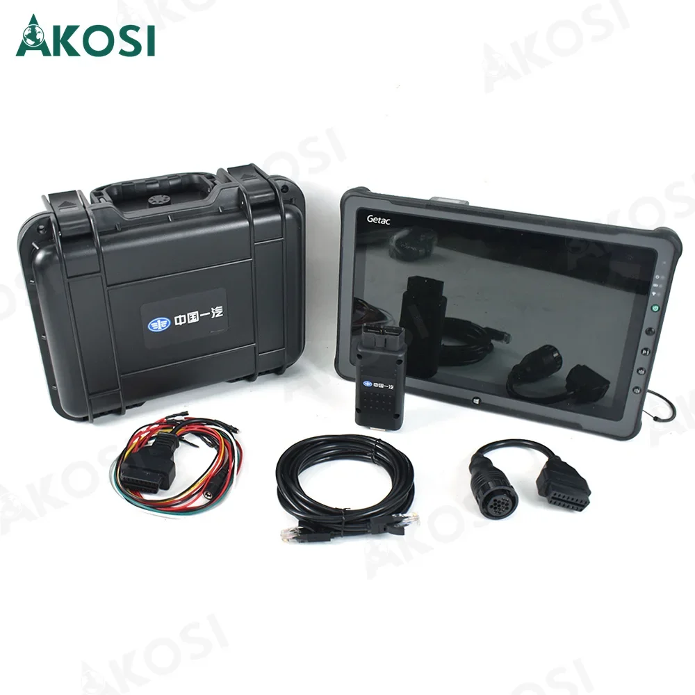 Сверхмощный для техники FAW управление ABS сканер obd2 + Genac F110 передачей планшета