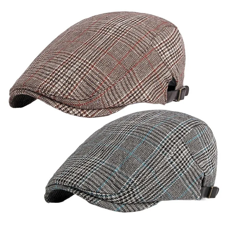 

Hat Men's Spring and Autumn Beret Men's British Retro Cap Women's Forward Cap