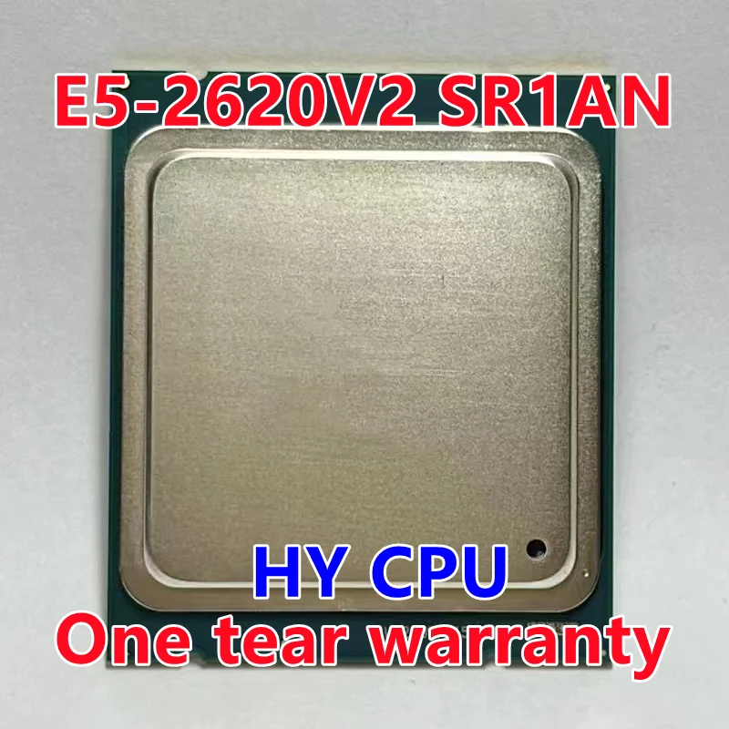 E5-2620V2 V2 E5 2620v2 E5 2620 V2 SR1AN 2,1 ГГц, без ядра, Dua Belas 15M 80W LGA 2011