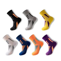 professional basketball sport socks breathable cycling football badminton soccer towel bottom socks men women middle tube socks