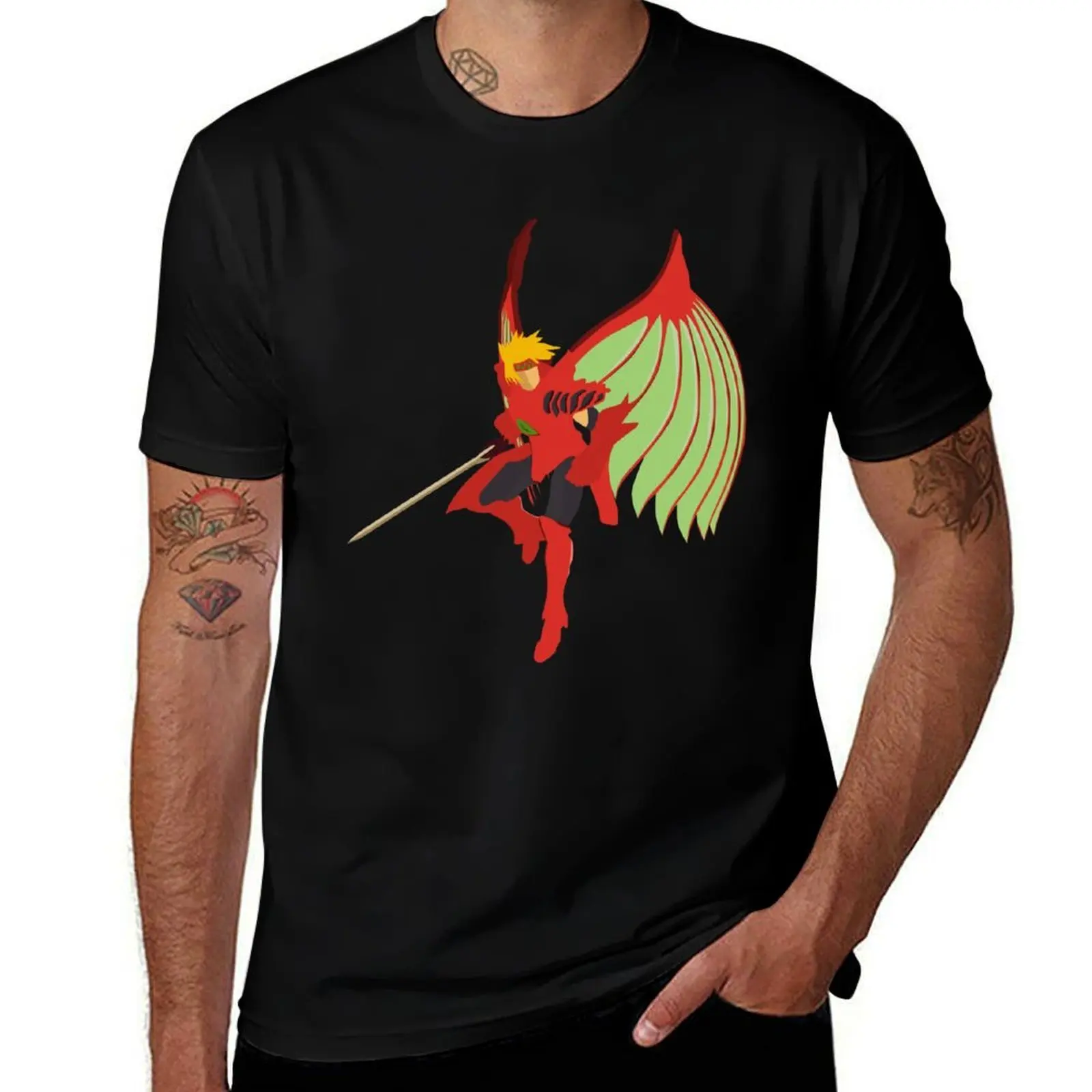 Фото Футболка Dart - The Legend of Dragoon для занятий спортом на открытом воздухе с короткими рукавами №1