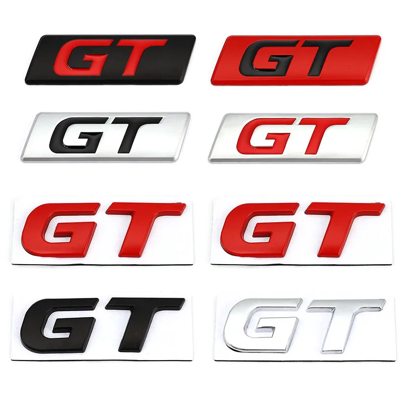 

Автомобильная наклейка GT значок эмблема наклейки для Peugeot Hyundai GT BMW Ford Focus Mondeo KIA Forte Optima Picanto Stinger Sorento Renault