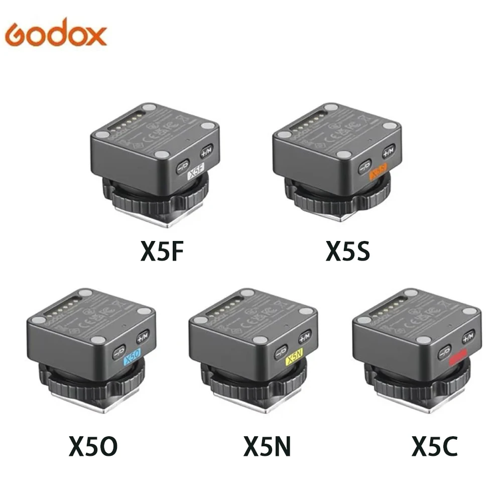 Фото Беспроводной TTL-триггер Godox X5 X5C X5N X5S X5F X5O для вспышек iT32, совместимый с камерами Sony, Canon, Nikon, Fuji, Olympus №1