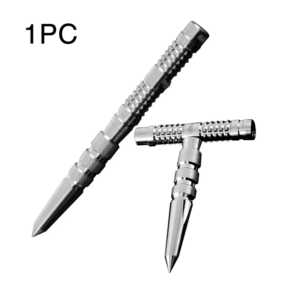 

Тактическая ручка для самозащиты, высокопрочный портативный аварийный мини-инструмент из нержавеющей стали, комбинированный дизайн