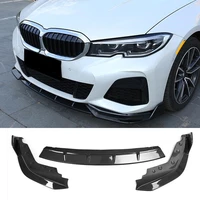 fd style car front bumper lip splitter diffuser body kit guard protection for bmw 3series g20 g28 m sport m tech 2019 2022