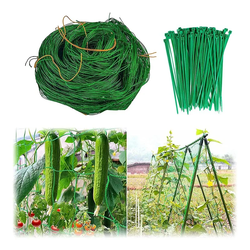 

Trellis Net , Perfect For Growing Cucumbers, Tomatoes And Climbing Plants, The Optimal Support Net For Garden
