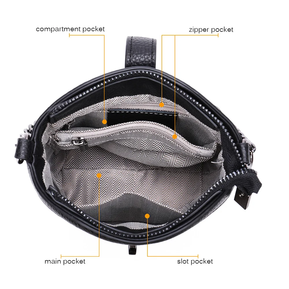 Mini Genuine Leather Shoulder Bag Women Luxury Chain Lock Crossbody Bags Excellent Alligator Calfskin Purses For Ladies Handbags