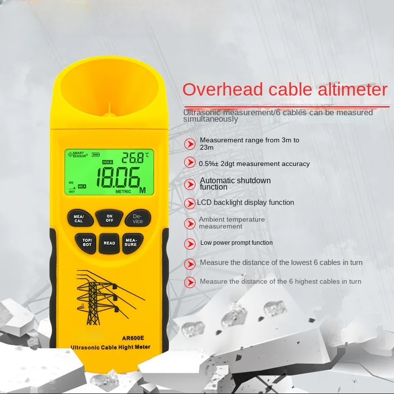 

Cable altimeter altimeter with toolbox AR600E
