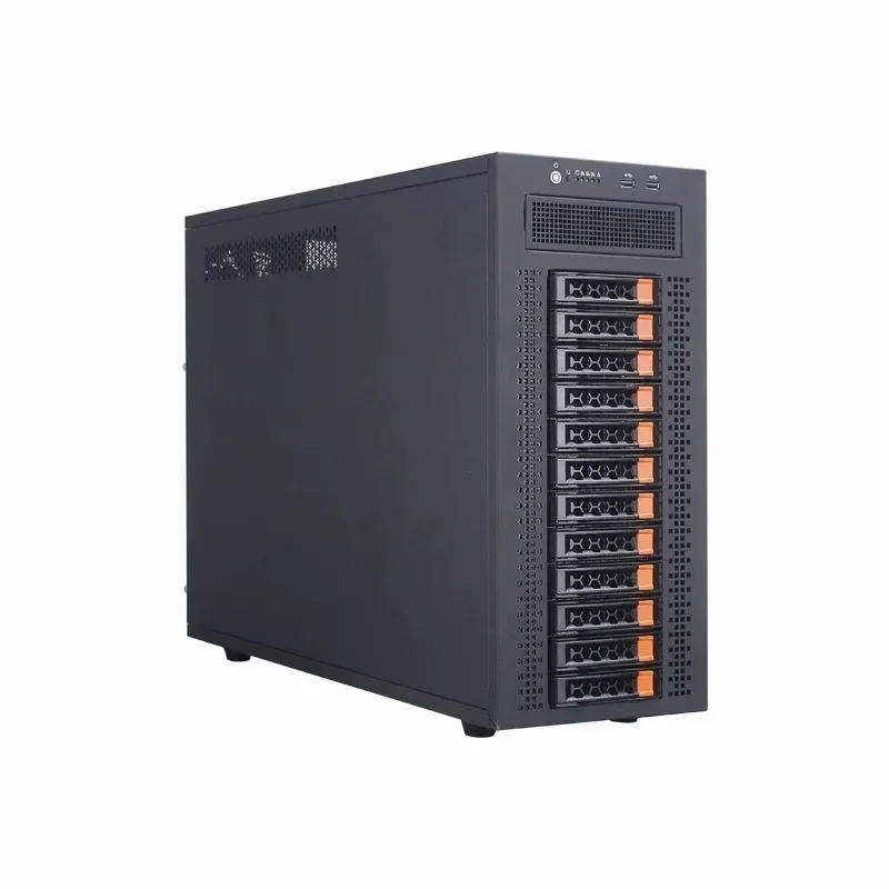 12-дисковый Многофункциональный башенный сервер хранения поддерживает