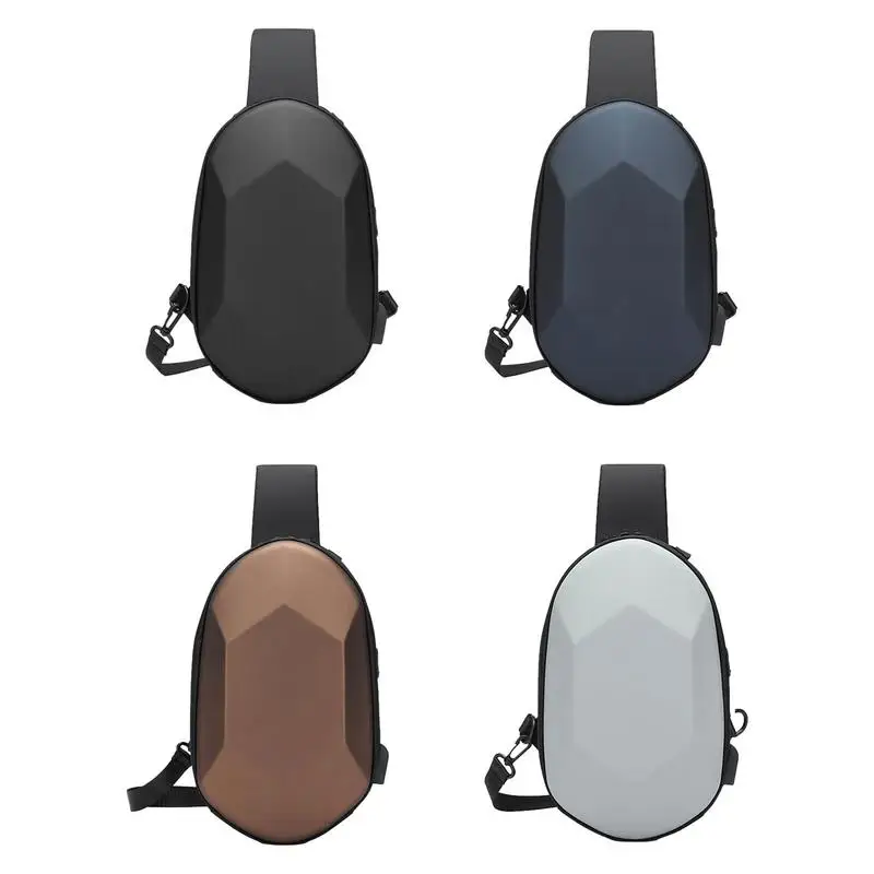 

Men Chest Bag Bike One Shoulder Backpack Women Sling Bag Crossbody USB Boys Cycling Sports Travel Pouch Motorcycle Accessories