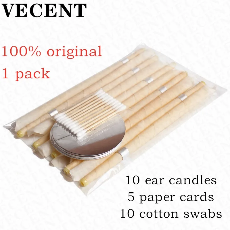 

10 шт. ушные свечи, воск для чистки ушей, натуральный пчелиный воск, прополис, Индиана, терапия, ароматическое освещение, релаксация