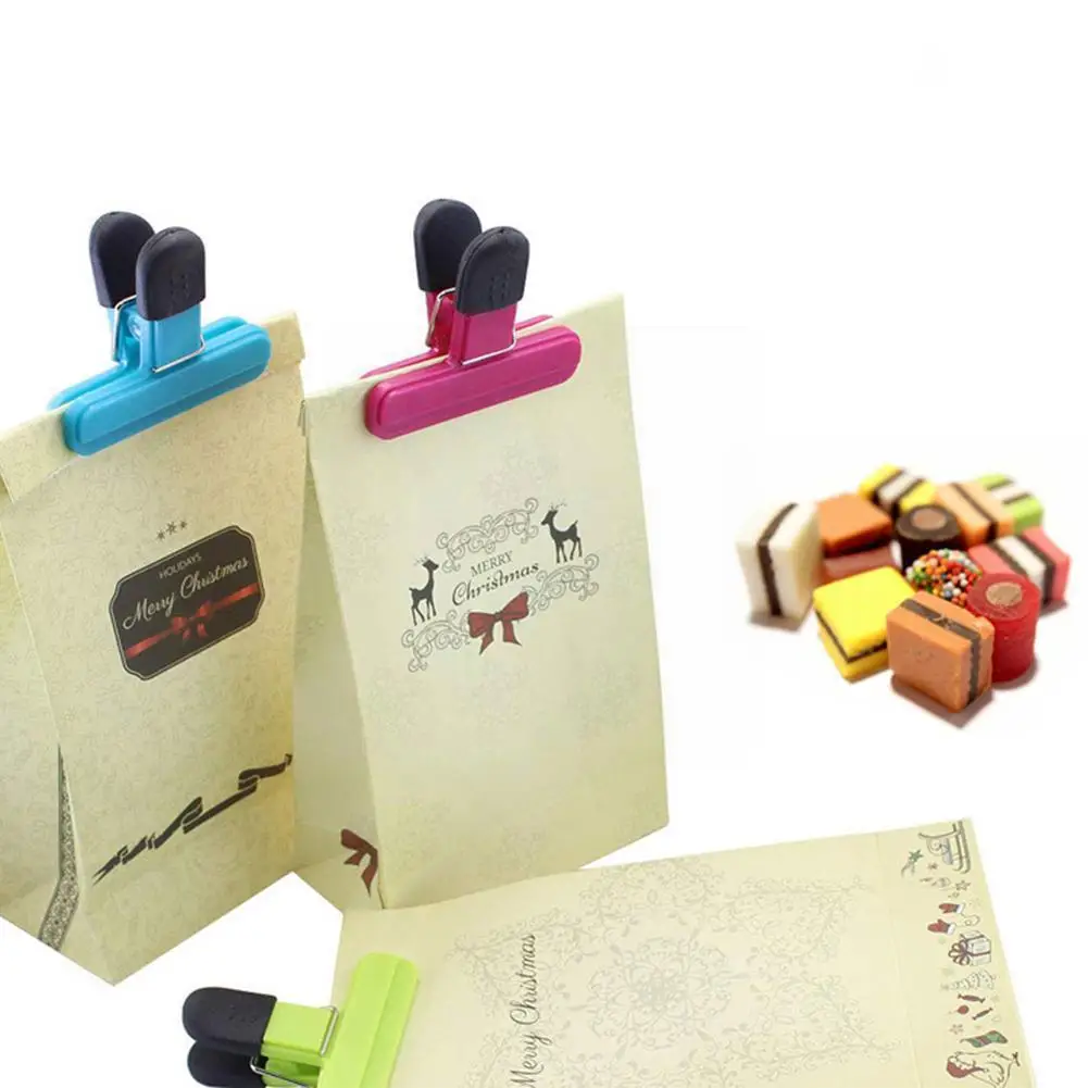 

1Pc Keep Food Fresh Sealer PP Materia Sealing Clip Tool Tool Sealing Practical Clamp Bag Clips Plastic Kitchen Sealer G5I8