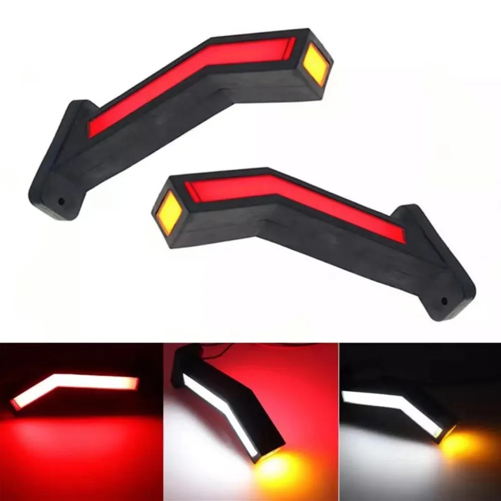 

2PCS Side Light LED Contour Marker 12-24V LED Light Truck Trailer LED Truck Light Truck Trailer LED Light Trailer Tail Light