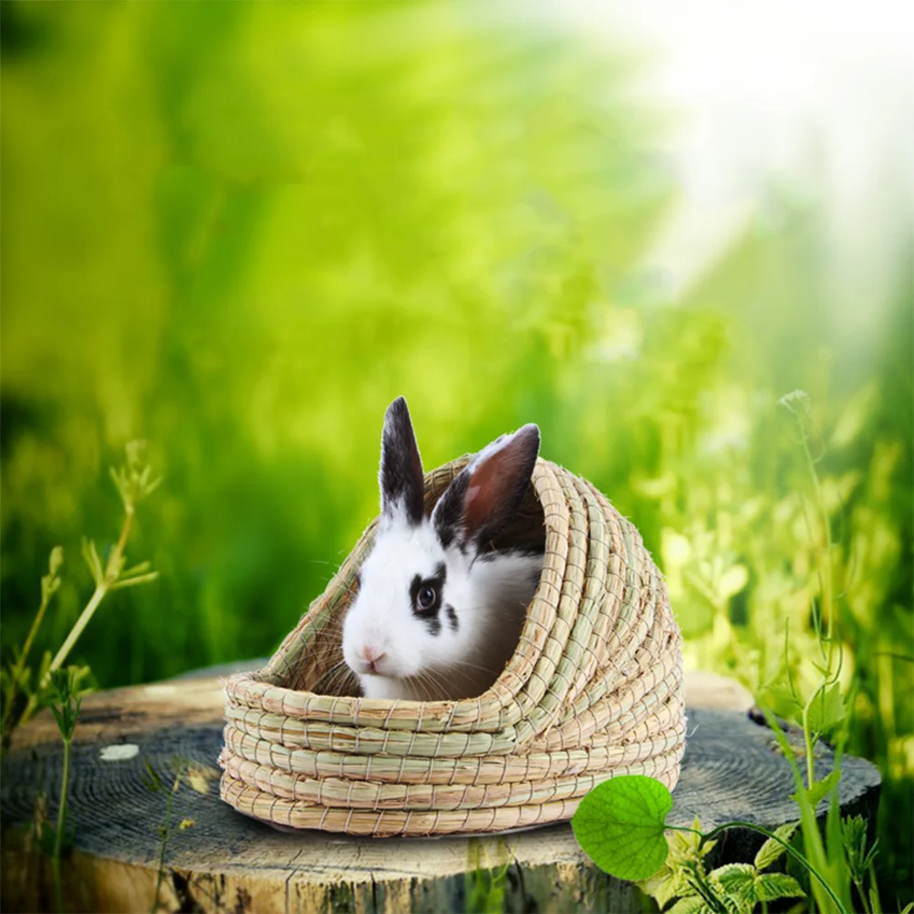 Кроличье гнездо клетка для хомяка домики и убежища песчанка кролик аксессуары