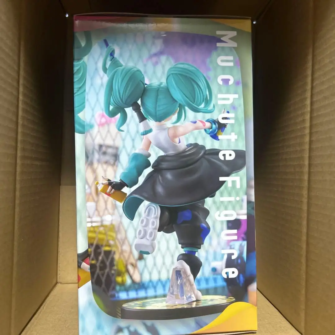 Фото FuRyu Trio-Try-iT Hatsune Miku ~Painting Girl~ Another Color Ver. Коллекционная фигурка аниме-персонажа из ПВХ, 23 см №5