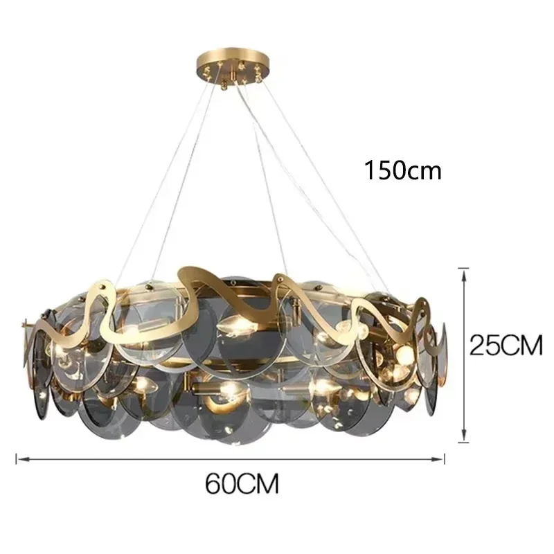

Подвесная люстра YANKE хрустальная
