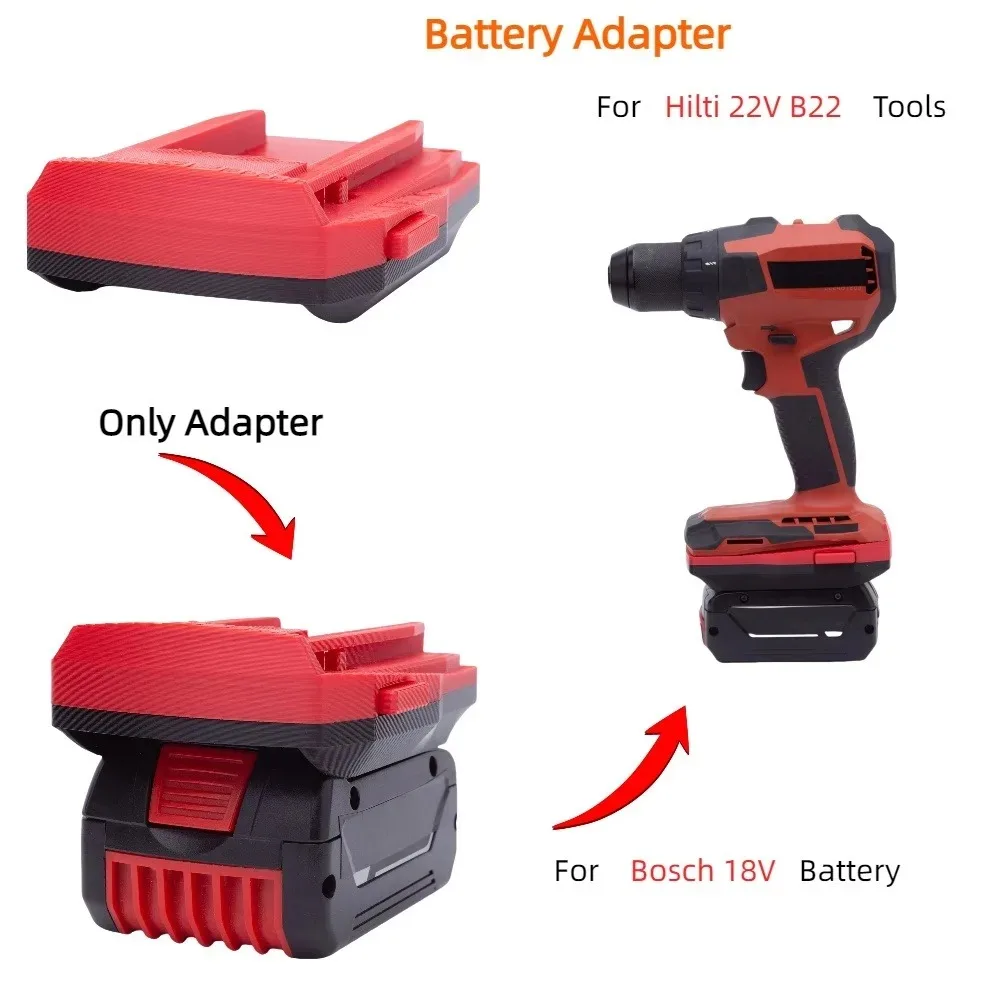 

Адаптер Bosch 18В к Hilti 22В