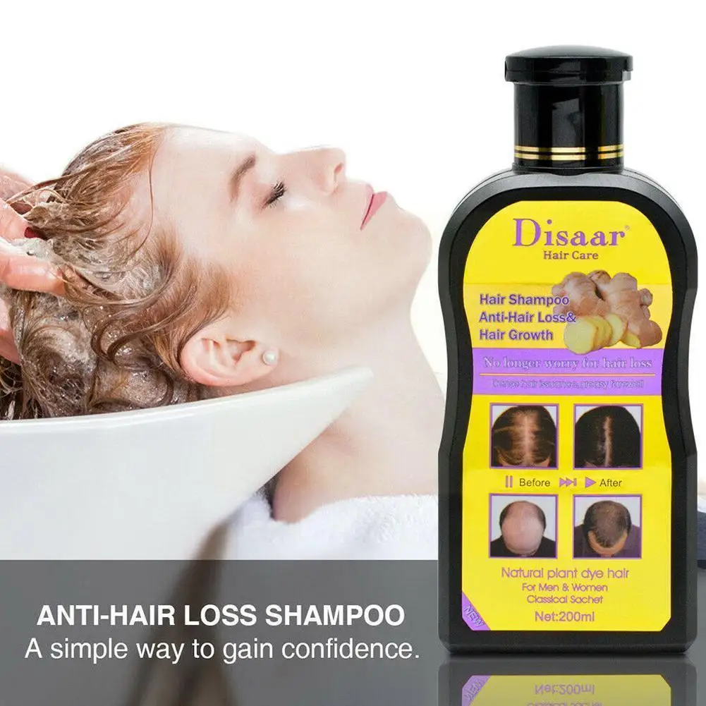 

200 мл Профессиональный шампунь против выпадения волос Disaar Предотвращение выпадения волос китайский продукт для роста волос лечение волос д...