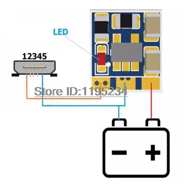 Мягкая зарядка с микросхемой YOINNOVATI 5 шт