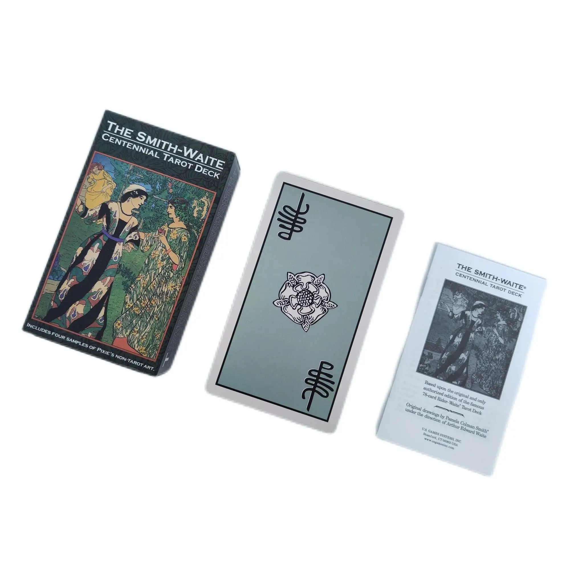 Hot Sale 12x7cm The Smith-waite Centennial Tarot Deck 84 Cards/Set With Instruction For Family Friends Party Gift Board Game