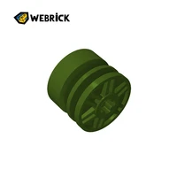 webrick building blocks parts 1 pcs wheel 18mm d x14mm with axle hole fake bolts 55982 67125 compatible parts diy gift toys