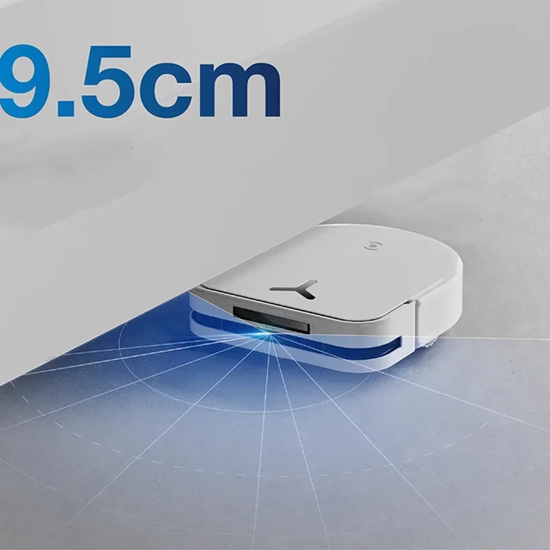 Пылесос Ecovacs-Deebot X5 PRO Aspirador Robô 12800 Pa Identif gatunek de esgoto 158 Graus Lavagem água quente Mop Versão chinesa