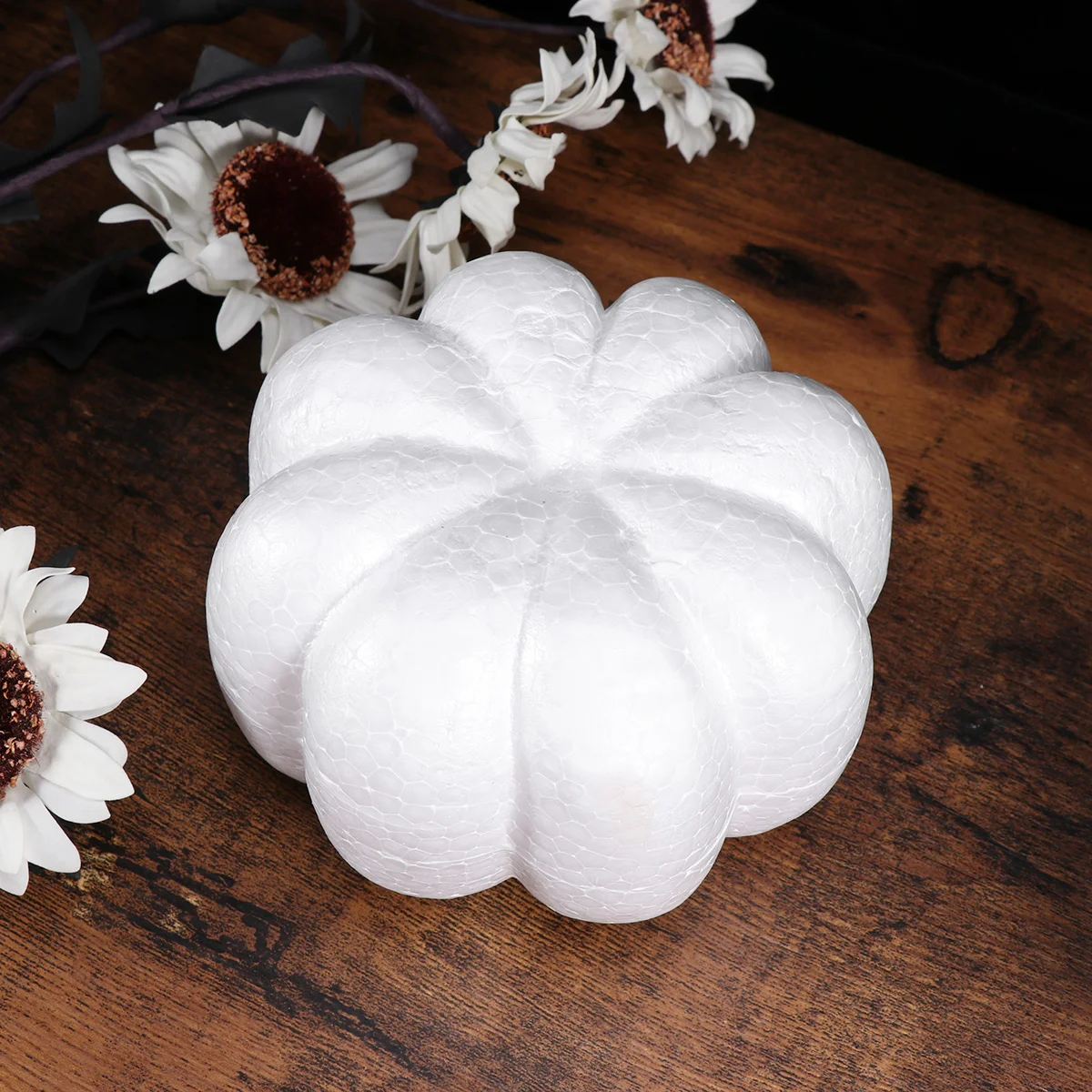 

Pumpkins Pumpkinstyrofoam Craft Whitedecorating Paintable Diycrafts Mini Artificial Polystyrenesimulation Lifelike Decoration