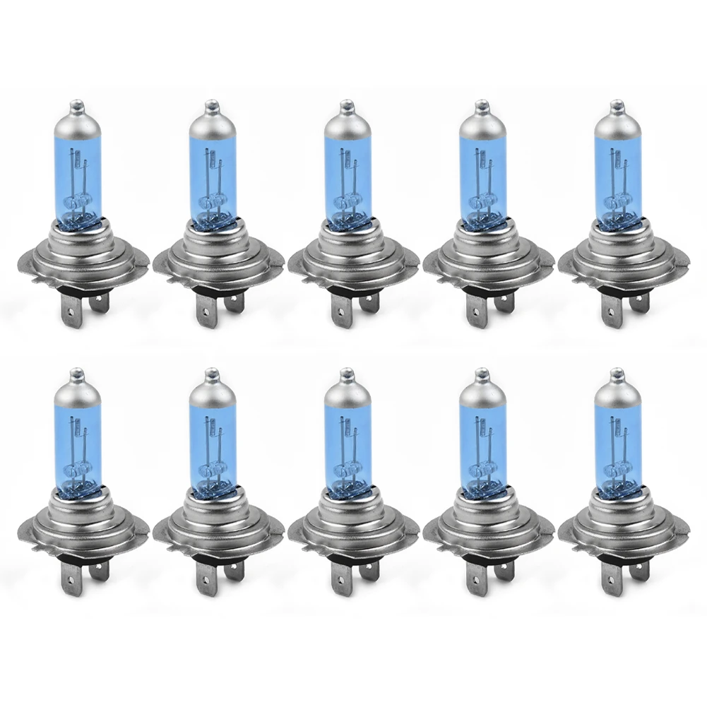 

10PCS H7 12V 55W Xenon White 6000K Halogen Car Headlights Lamp Bulb Super Bright White Fog Lights Halogen Light Bulb