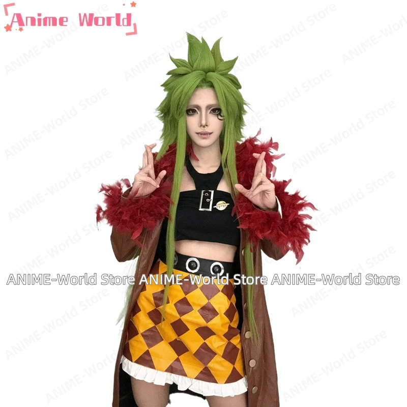 《Нестандартный размер》Аниме Bartolomeo Юбка из искусственной кожи для женщин